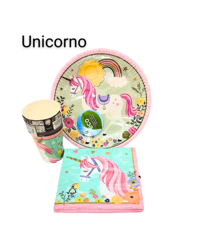 Unicorno - Piatto piano 22 cm